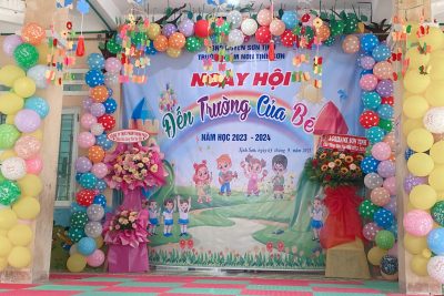 NGÀY HỘI ĐẾN TRƯỜNG CỦA BÉ